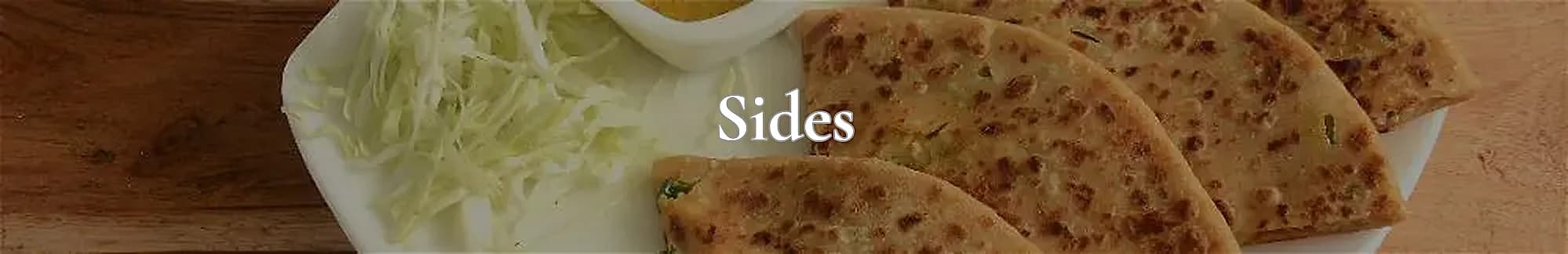 Sides category banner